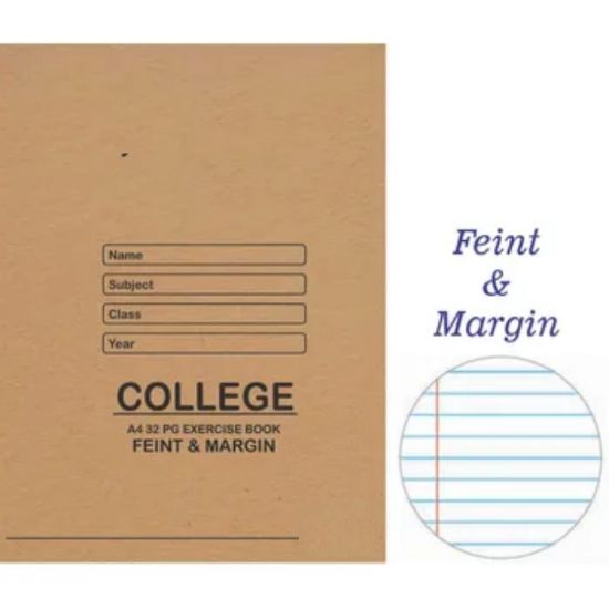 Picture of EXERCISE BOOK WRITING A4 8MM 32 PGS 