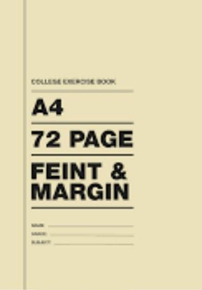 Picture of EXERCISE BOOK WRITING 8MM A4 72 PGS