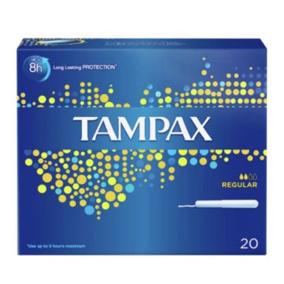 Picture of TAMPAX REGULAR TAMPONS 20's 