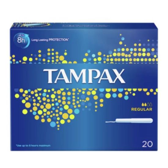 Picture of TAMPAX REGULAR TAMPONS 20's 