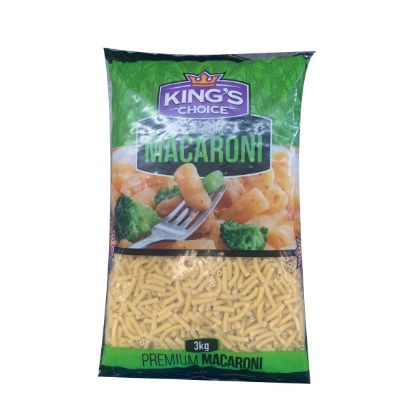 Picture of KING'S CHOICE MACARONI PASTA 3KG 
