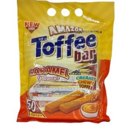 Picture of AMAZON TOFFEE BARS - CARAMEL 50's