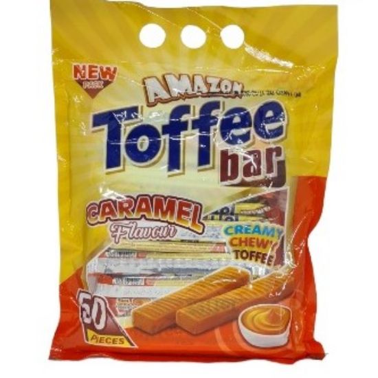 Picture of AMAZON TOFFEE BARS - CARAMEL 50's