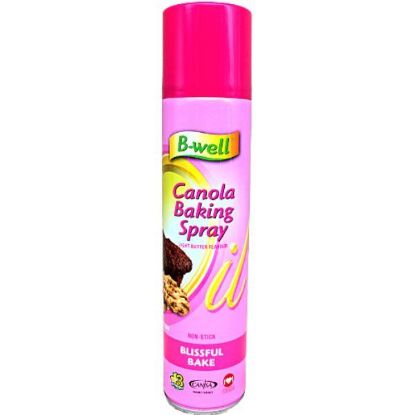 Picture of B-WELL CANOLA BLISSFUL BAKE COOKING SPRAY 300ml
