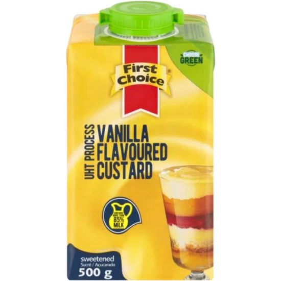 Picture of FIRST CHOICE VANILLA CUSTARD 500ml
