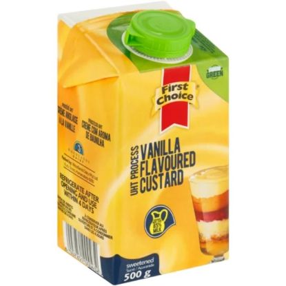 Picture of FIRST CHOICE VANILLA CUSTARD 500ml