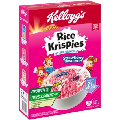 Picture of KELLOGG'S RICE KRISPIES STRAWBERRY 340g
