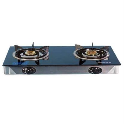 Picture of AE ELECTRICAL 2 BURNER GLASS TOP GAS STOVE