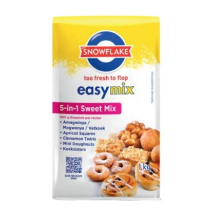 Picture of SNOWFLAKE EASYMIX 5 in 1 SWEET MIX 1KG 