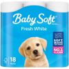 Picture of BABYSOFT WHITE TOILET PAPER 2PLY 18 PACK