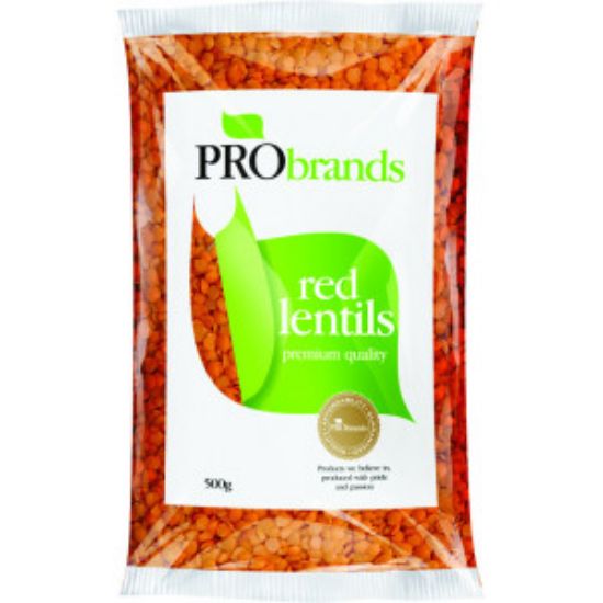 Picture of PROBRANDS BROWN LENTILS (WHOLE) 500g