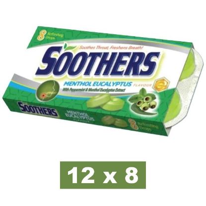 Picture of SOOTHERS MENTHOL EUCALYPTUS LOZENGES 12x8