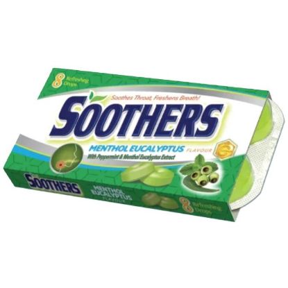 Picture of SOOTHERS MENTHOL EUCALYPTUS LOZENGES 8's