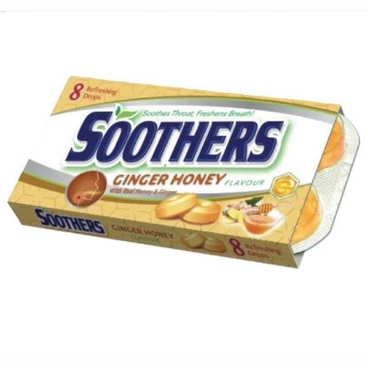 Picture of SOOTHERS GINGER HONEY LOZENGES 8's