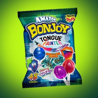 Picture of AMAZON BONJOY POPS TONGUE PAINTER 48's