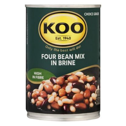 Picture of KOO 4 BEAN MIX IN BRINE 410G