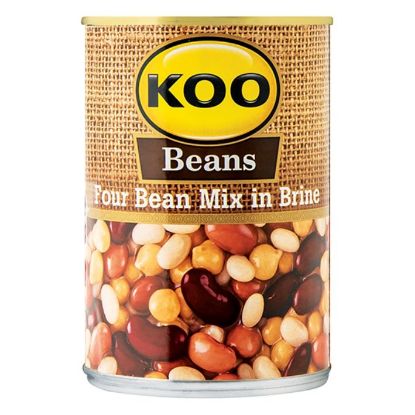 Picture of KOO 4 BEAN MIX IN BRINE 410G