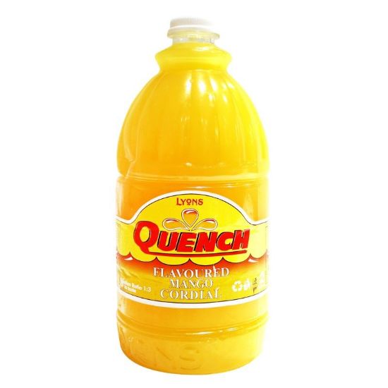 Picture of LYONS QUENCH MANGO FLAVOURED CORDIAL DRINK 2L