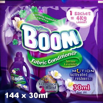 Picture of BOOM FABRIC CONDITIONER - LAVENDER 144x30ml