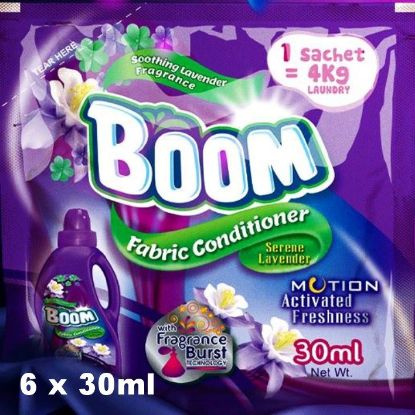 Picture of BOOM FABRIC CONDITIONER - LAVENDER 6x30ml