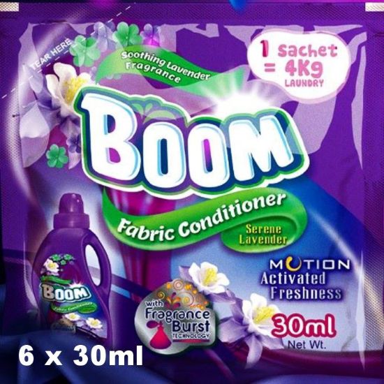 Picture of BOOM FABRIC CONDITIONER - LAVENDER 6x30ml