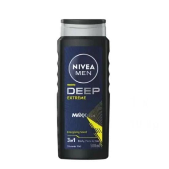 Picture of NIVEA MEN DEEP EXTREME SHOWER GEL 500ml  