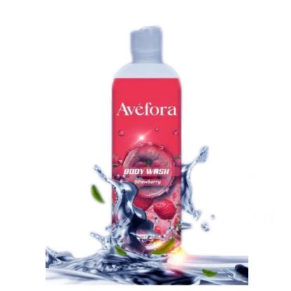 Picture of AVEFORA STRAWBERRY FACE & BODY WASH 125ml 