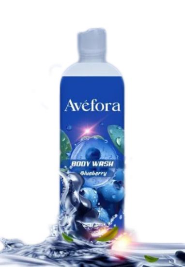 Picture of AVEFORA BLUEBERRY BODY WASH 500ml 