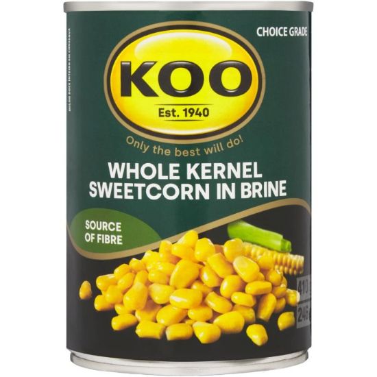 Picture of KOO WHOLE KERNEL SWEETCORN 410g