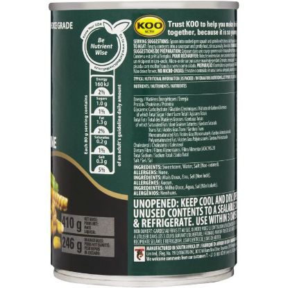 Picture of KOO WHOLE KERNEL SWEETCORN 410g