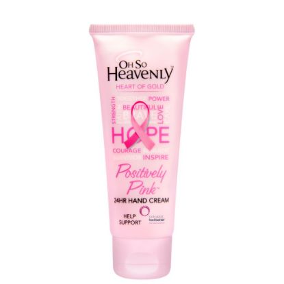 Picture of OH SO HEAVENLY HEART OF GOLD POSITIVELY PINK HAND CREAM 75ml