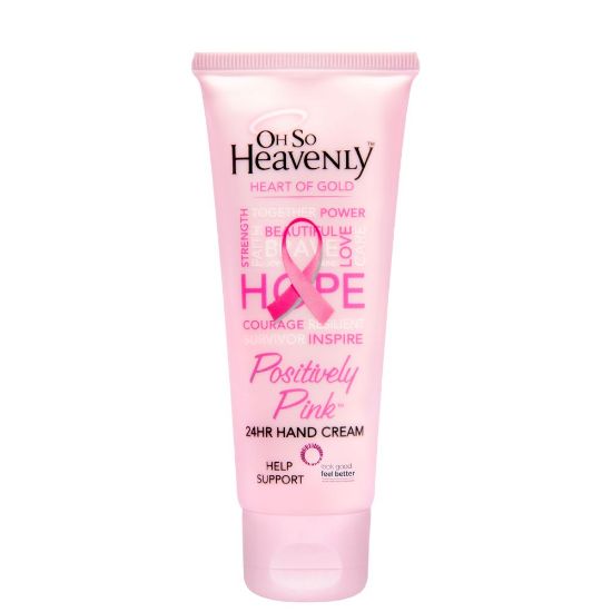Picture of OH SO HEAVENLY HEART OF GOLD POSITIVELY PINK HAND CREAM 75ml