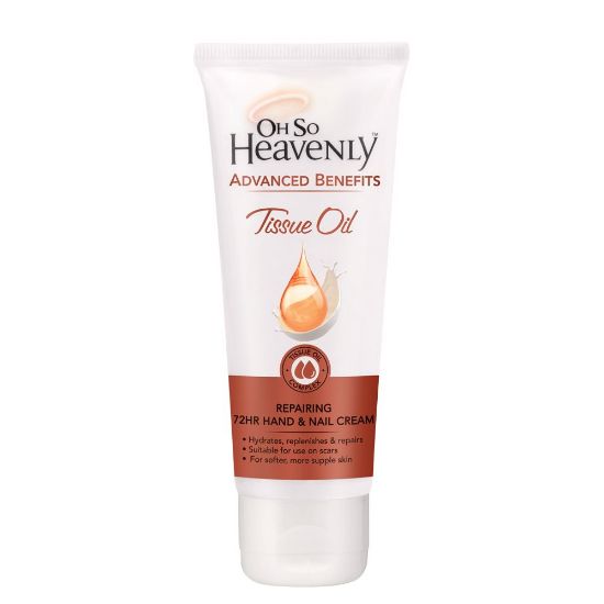 Picture of OH SO HEAVENLY ADVANCED BENEFITS TISSUE OIL HAND CREAM 75ml