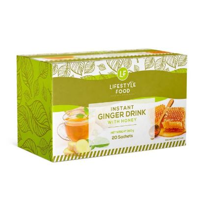 Picture of LIFESTYLE FOOD INSTANT GINGER TEA & HONEY 20's