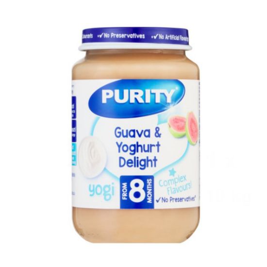 Picture of PURITY THIRD FOODS GUAVAS & YOGHURT MEDLEY JAR 200ml  