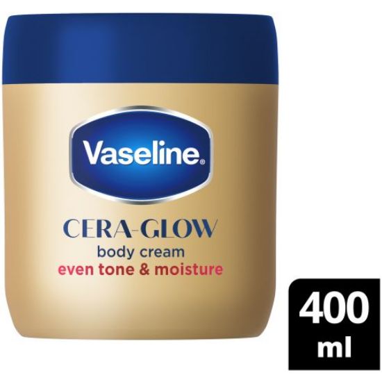 Picture of VASELINE CERA GLOW BODY CREAM EVEN TONE 400ml