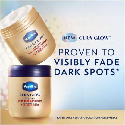 Picture of VASELINE CERA GLOW BODY CREAM EVEN TONE 400ml