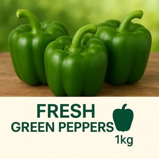 Picture of GREEN PEPPER 1KG