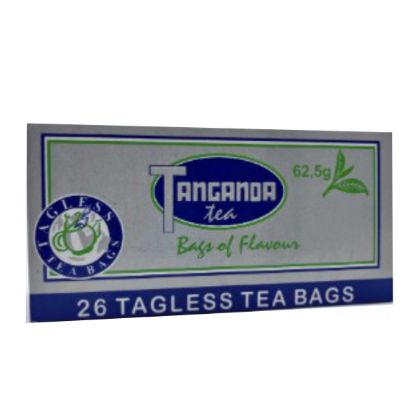 Picture of TANGANDA SILVER BOX (TEABAGS) 26's