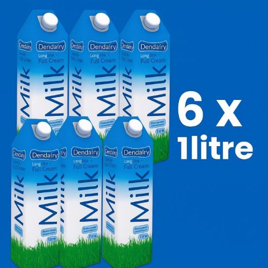 Picture of DENDAIRY UHT FULL CREAM MILK 6x1L