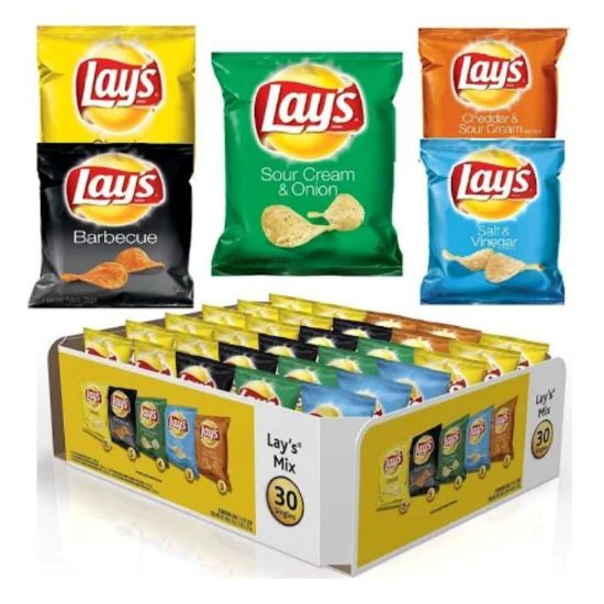 Picture of LAY'S ASSORTED CHIPS 30x23g