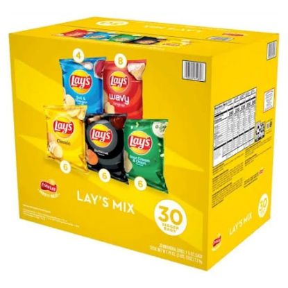 Picture of LAY'S ASSORTED CHIPS 30x23g