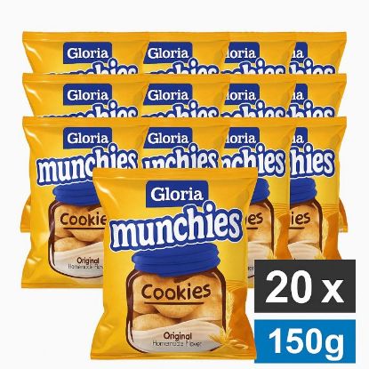 Picture of GLORIA COOKIES MUNCHIES 20x150G