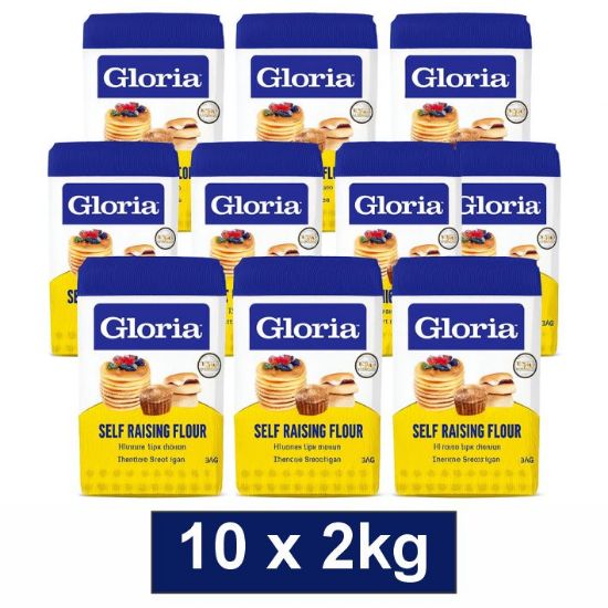Picture of GLORIA SELF RAISING FLOUR 10X2KG 