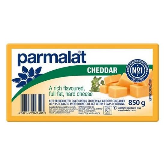 Picture of PARMALAT CHEDDAR CHEESE BLOCK 850G