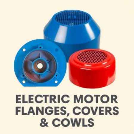 Picture for category Electric Motor Flanges, Covers & Cowls