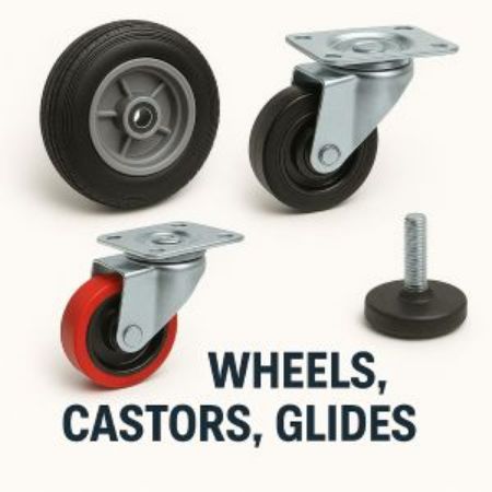 Picture for category Wheels, Castors, Glides