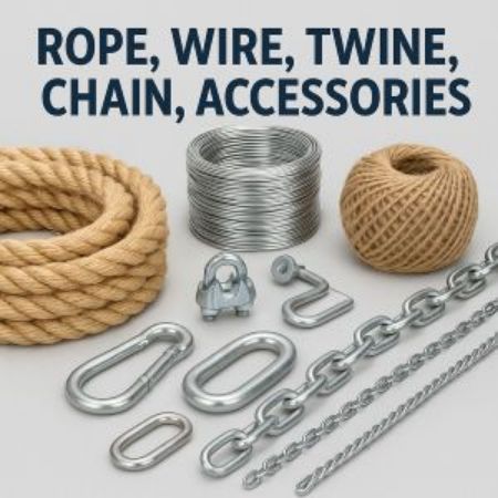 Picture for category Rope, Wire, Twine, Chain, Accessories