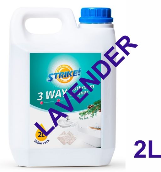 Picture of STRIKE TOILET CLEANING GEL - LAVENDER 2L
