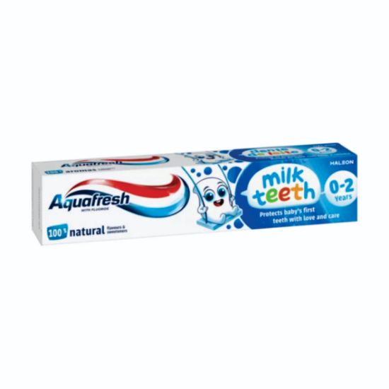 Picture of AQUAFRESH KIDS MILK TEETH TOOTHPASTE 50ml
